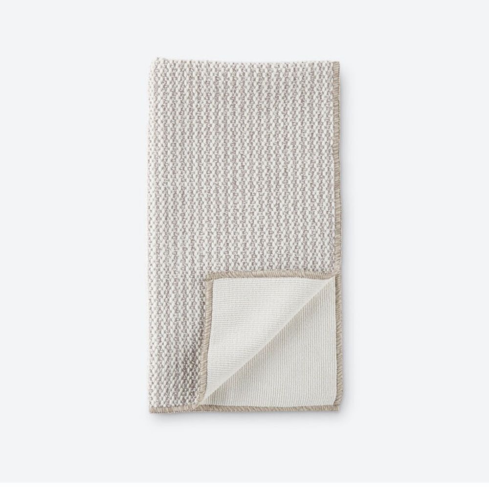 Norwex Kitchen Towel and Kitchen Cloth Set of 2 Heathered Oatmeal NWT - Picture 4 of 11